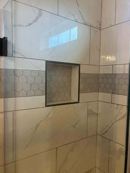 Sleek and contemporary bathroom remodel in Gaffney.