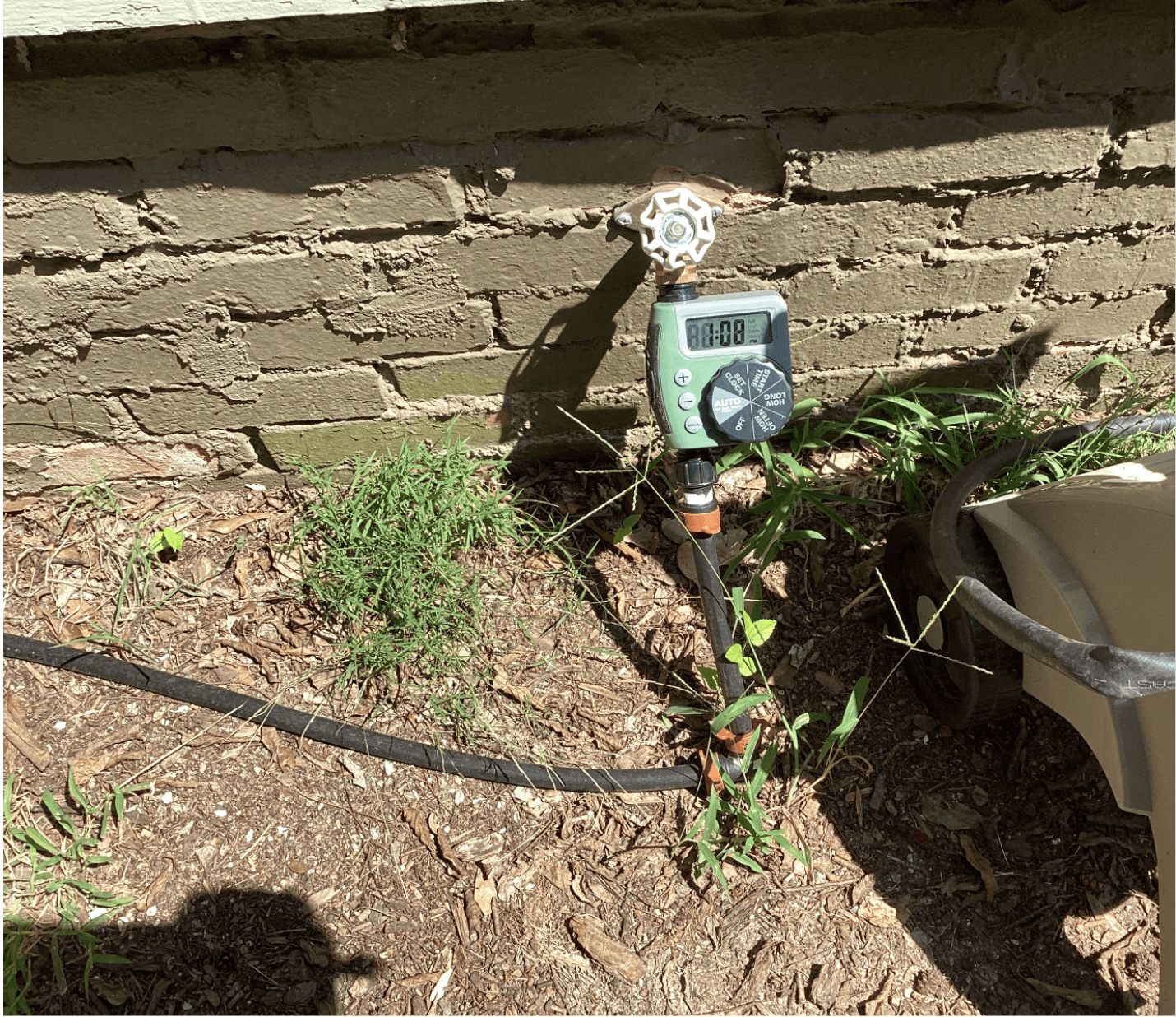 An outdoor plumbing system in Spartanburg
